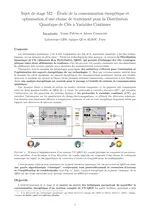 Offre de stage: Étude de la consommation énergétique et optimisation d'une chaîne de traitement pour la Distribution Quantique de Clés à Variables Continues